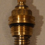 Keramikoberteil-Kaltwasser-Ventil - TWIN 1/2"