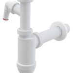 Waschtischsiphon DN 40 mit Geräteanschluss u ÜM 5/4"