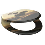 MDF WC-Sitz Motiv Sea-Stone