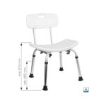 Bad-Hocker PRO mit Rückenlehne