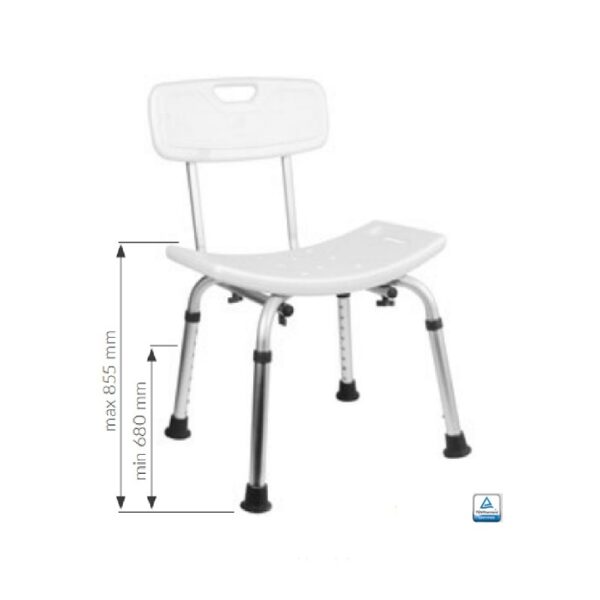 Bad-Hocker PRO mit Rückenlehne
