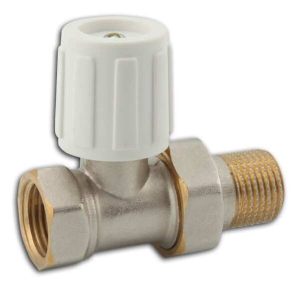 Radiatorventil gerade 1/2"