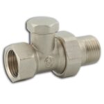 Radiatorenverschraubung gerade 1/2"