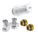 SET: Heizkörper - Thermostatisches Set einfach universell 1/2"