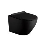 Magenta Hänge WC schwarz-matt