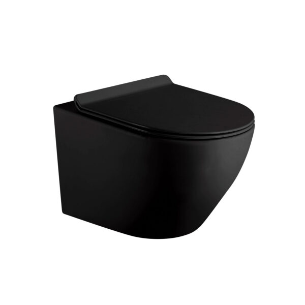 Magenta Hänge WC schwarz-matt