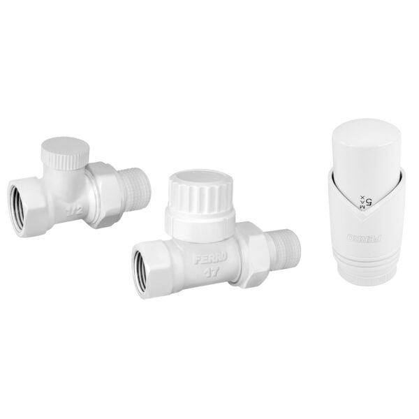 Heizkörper Integriertes Thermostat-Set gerade – Bild 2