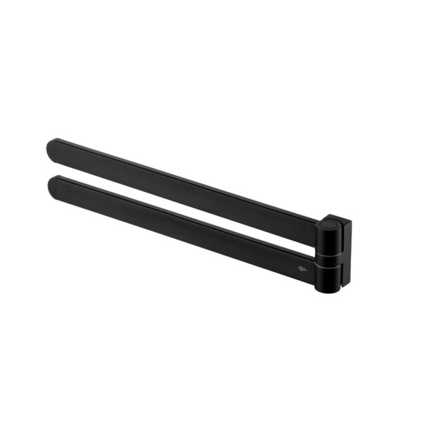 FUTURA BLACK - Handtuchhalter 2-Arm