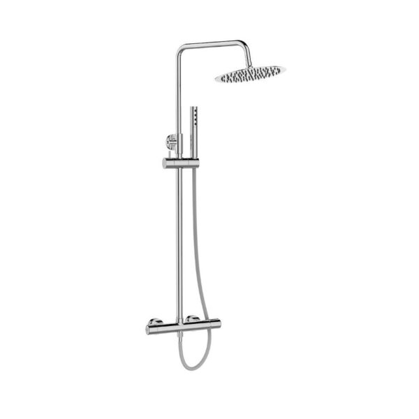 PRETTO Duschsystem mit Armatur chrom