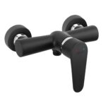 Algeo Black Brause EHM - black/chrom