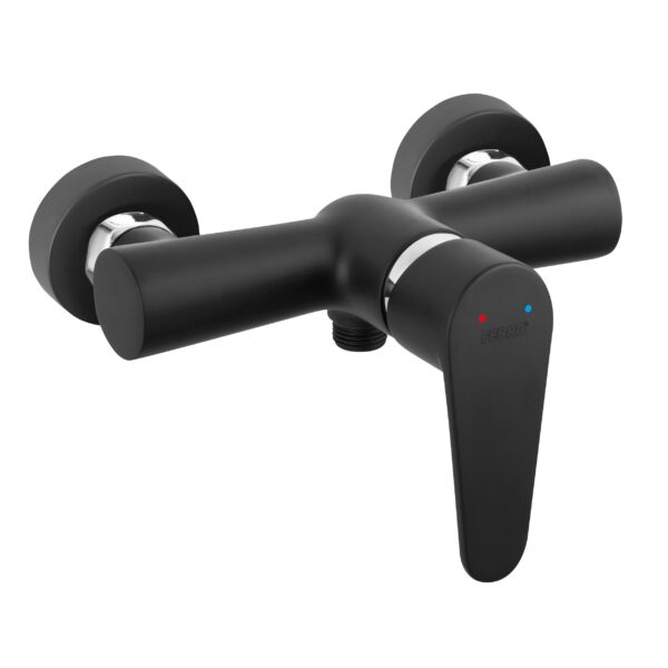 Algeo Black Brause EHM - black/chrom