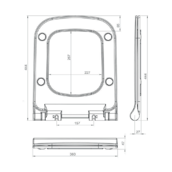 WC-Sitz SQUARE – Bild 2