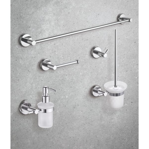 SET ROTE - Bad Accessoires chrom