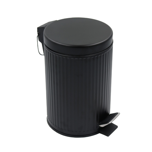 Treteimer 3L BASIC II GROOVED BLACK